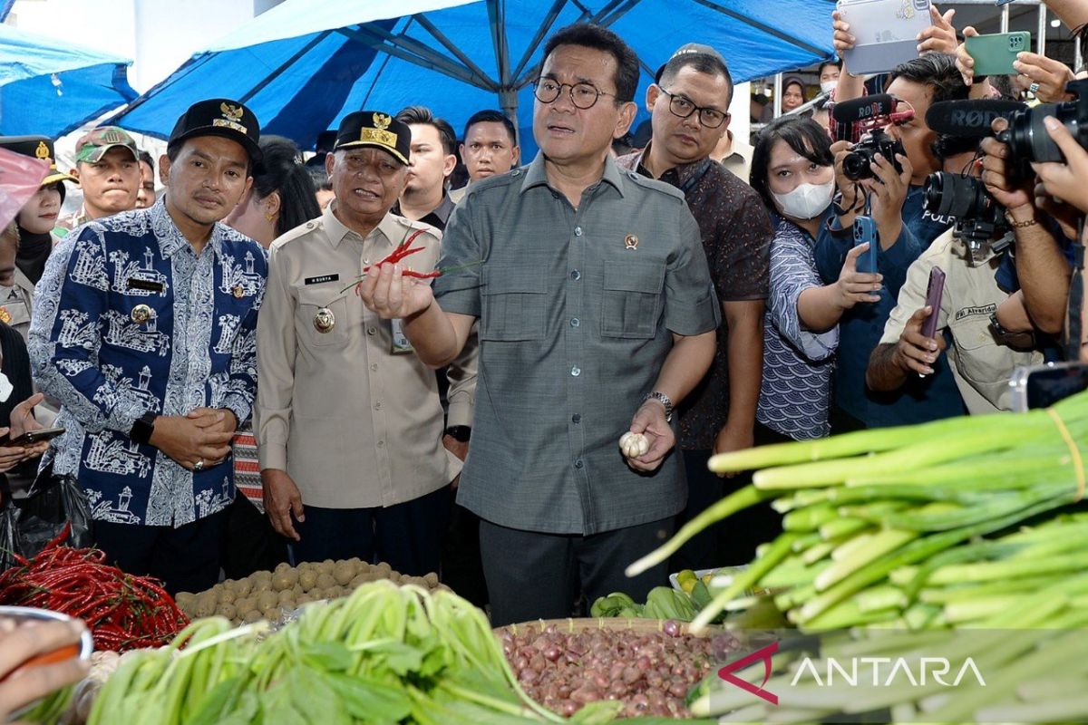 Mendag: harga kebutuhan pokok pascabencana stabil jelang Idul Fitri