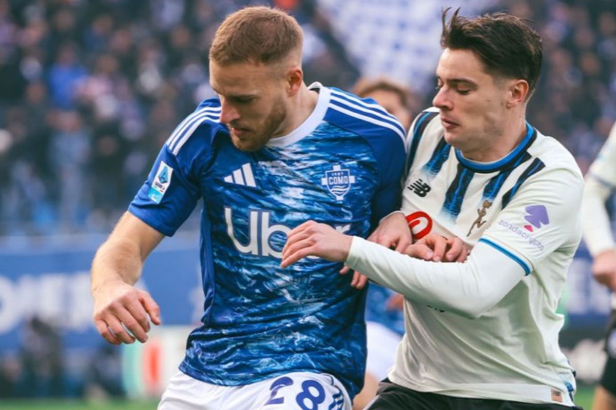 Como imbang tanpa gol lawan 10  pemain Atalanta