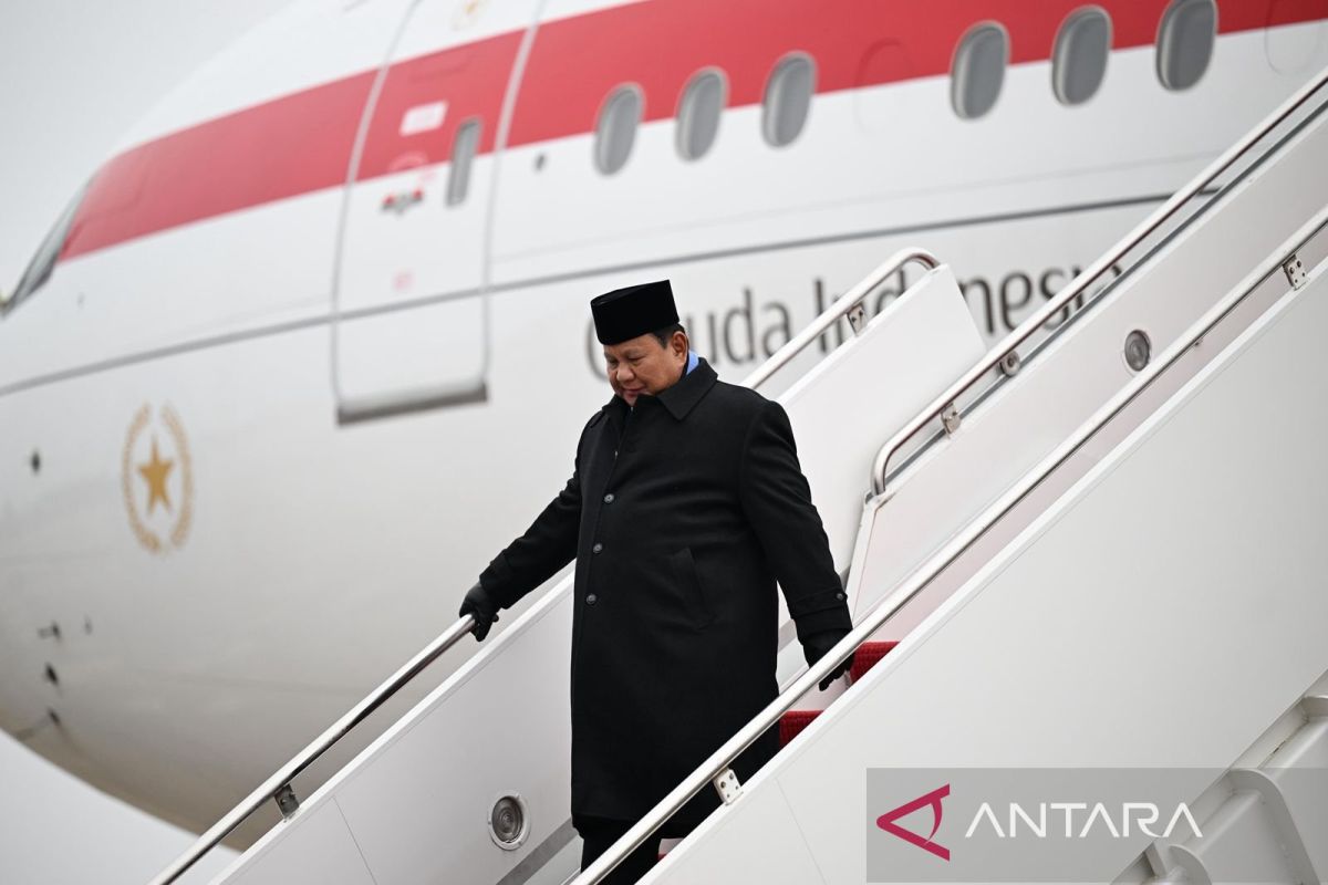 Prabowo tiba di Washington DC untuk tiga agenda, termasuk KTT BoP