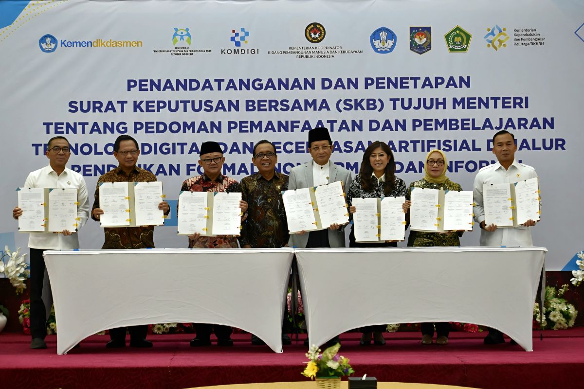 Kemendikdasmen dukung SKB soal pemanfaatan teknologi digital-KA
