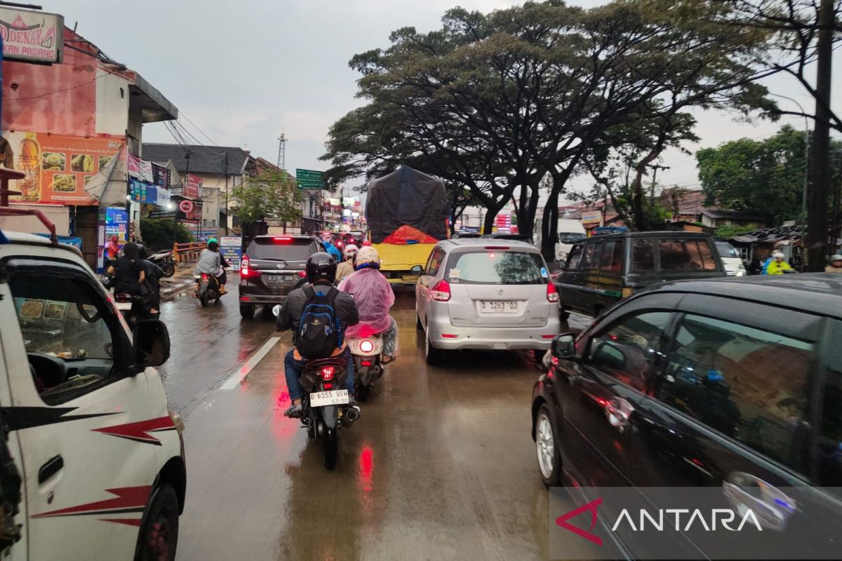 Polisi imbau pemudik hati-hati lewat Nagreg seiring cuaca ekstrem