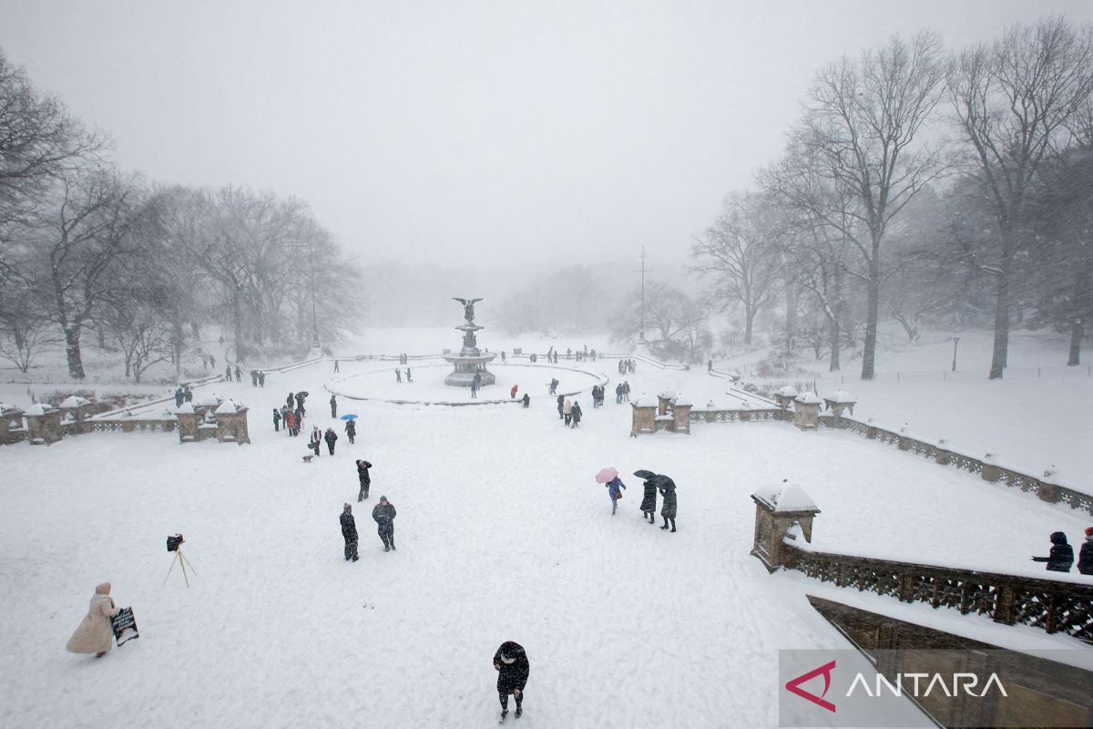 Badai salju hebat landa timur laut AS, Zohran umumkan status darurat