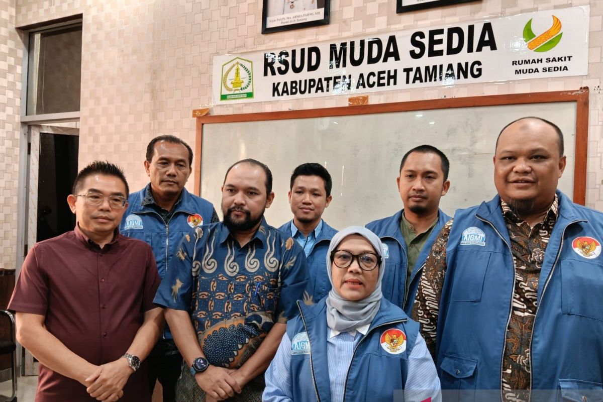 AIGMI donasikan instalasi gas medik Rp1,16 miliar ke RSUD Aceh Tamiang