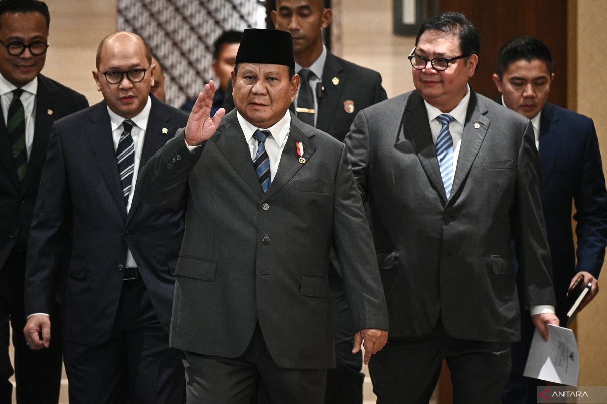 Prabowo ingatkan jangan pakai hukum untuk "ngerjain" lawan politik