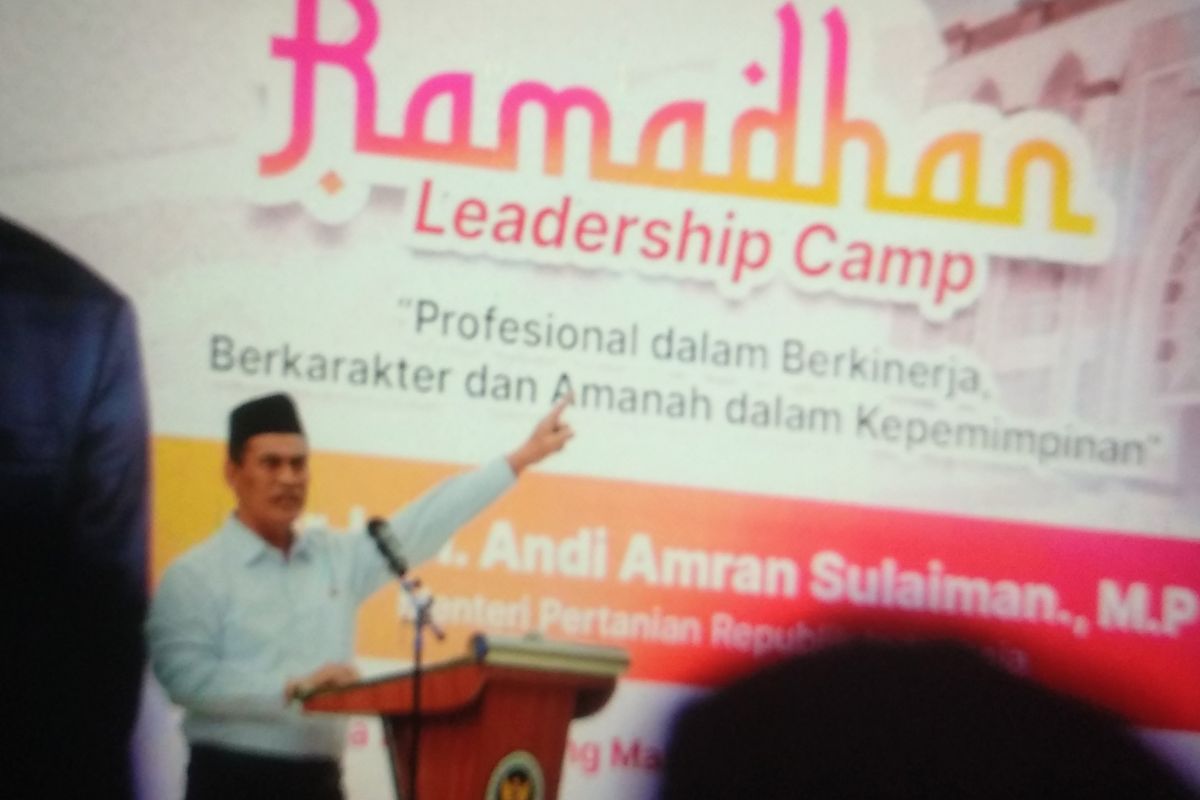 Mentan: Kepemimpinan transformatif kunci kedaulatan pertanian