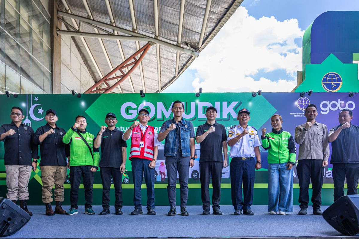 GoTo-Kemenhub fasilitasi ribuan driver Gojek mudik gratis 5 destinasi