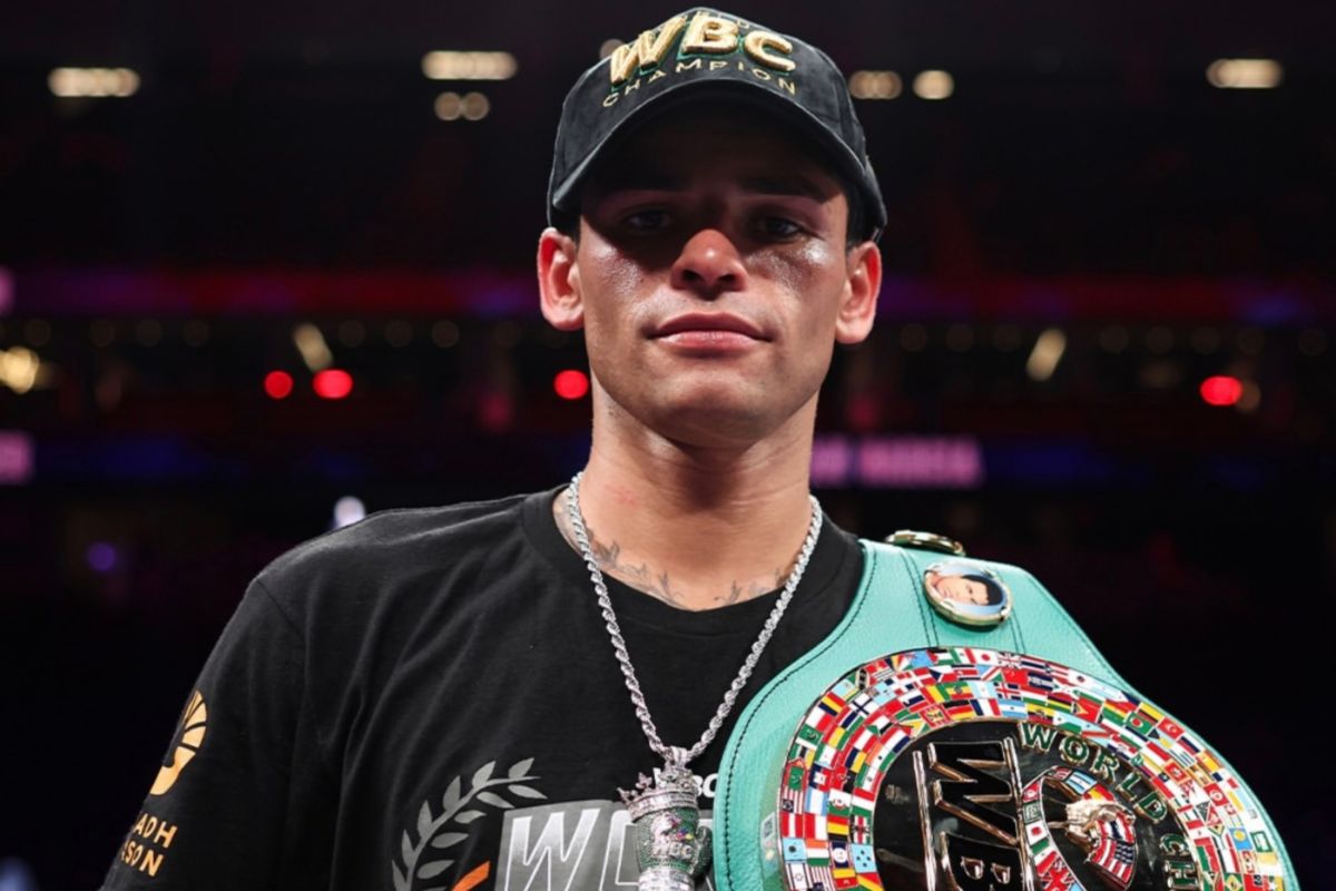 Ryan Garcia hentikan Mario Barrios untuk rebut sabuk juara dunia WBC