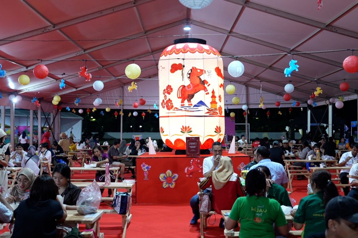 Ekraf–Paguyuban Tionghoa semarakkan Imlek di Lapangan Banteng