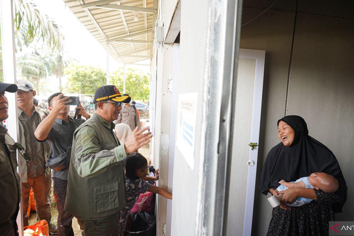 BNPB minta jaringan air bersih terhubung ke seluruh huntara di Aceh