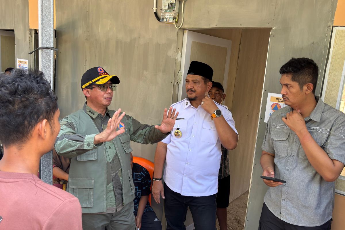 BNPB tegaskan bantuan korban bencana terus berjalan secara bertahap