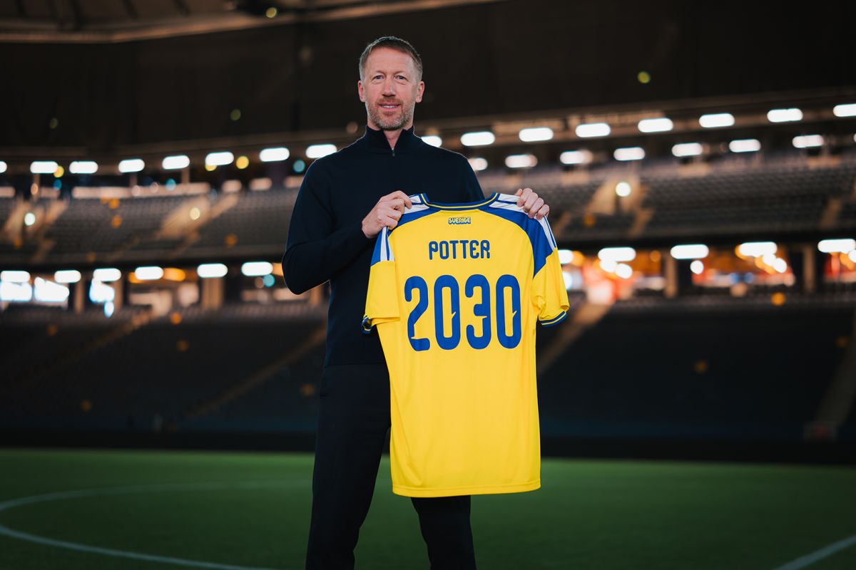 Timnas Swedia perpanjang kontrak pelatih Graham Potter hingga 2030