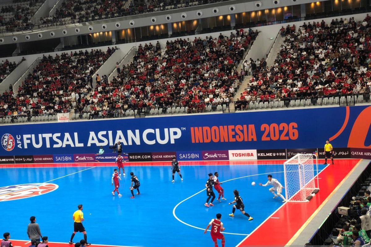 Timnas futsal Indonesia pesta gol, menang 5-0 atas Korea Selatan