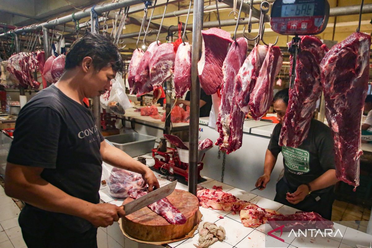 Harga daging sapi naik hingga Rp150 ribu per kg