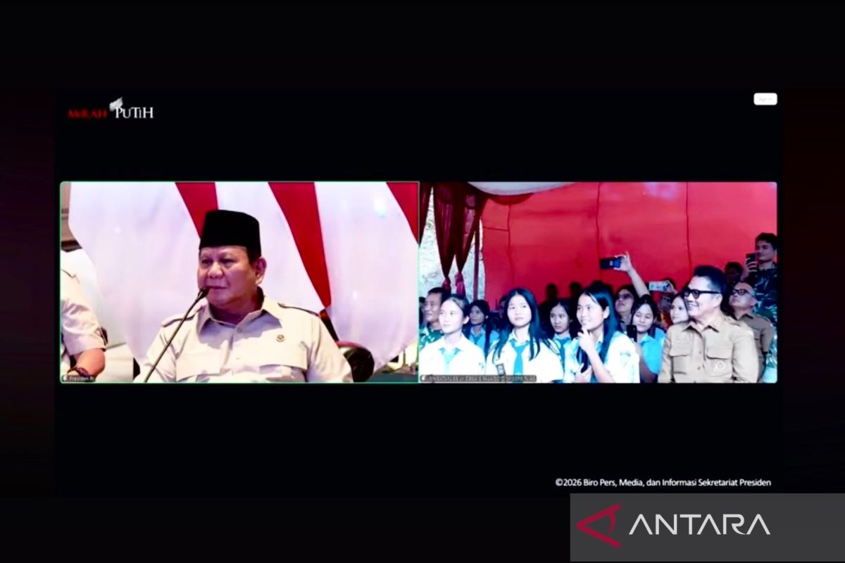 Pelajar SMA asal Nias Yemisa Zebua curhat ke Prabowo ingin jadi dokter