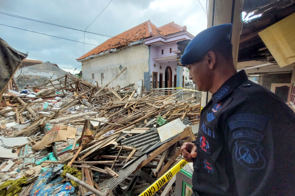 Polres Situbondo minta bantuan Tim Gegana sterilisasi lokasi ledakan