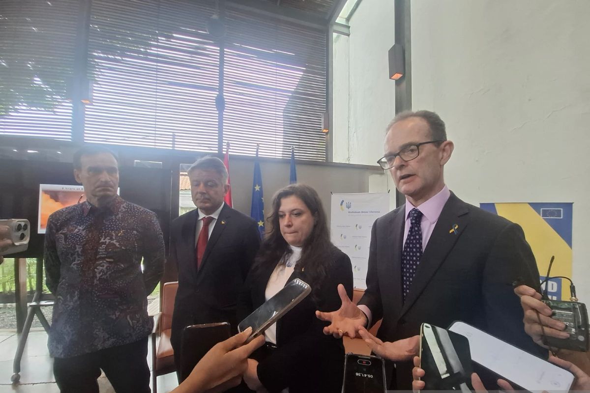 Diplomat Ukraina tegaskan komitmen perdamaian, soroti peran Rusia