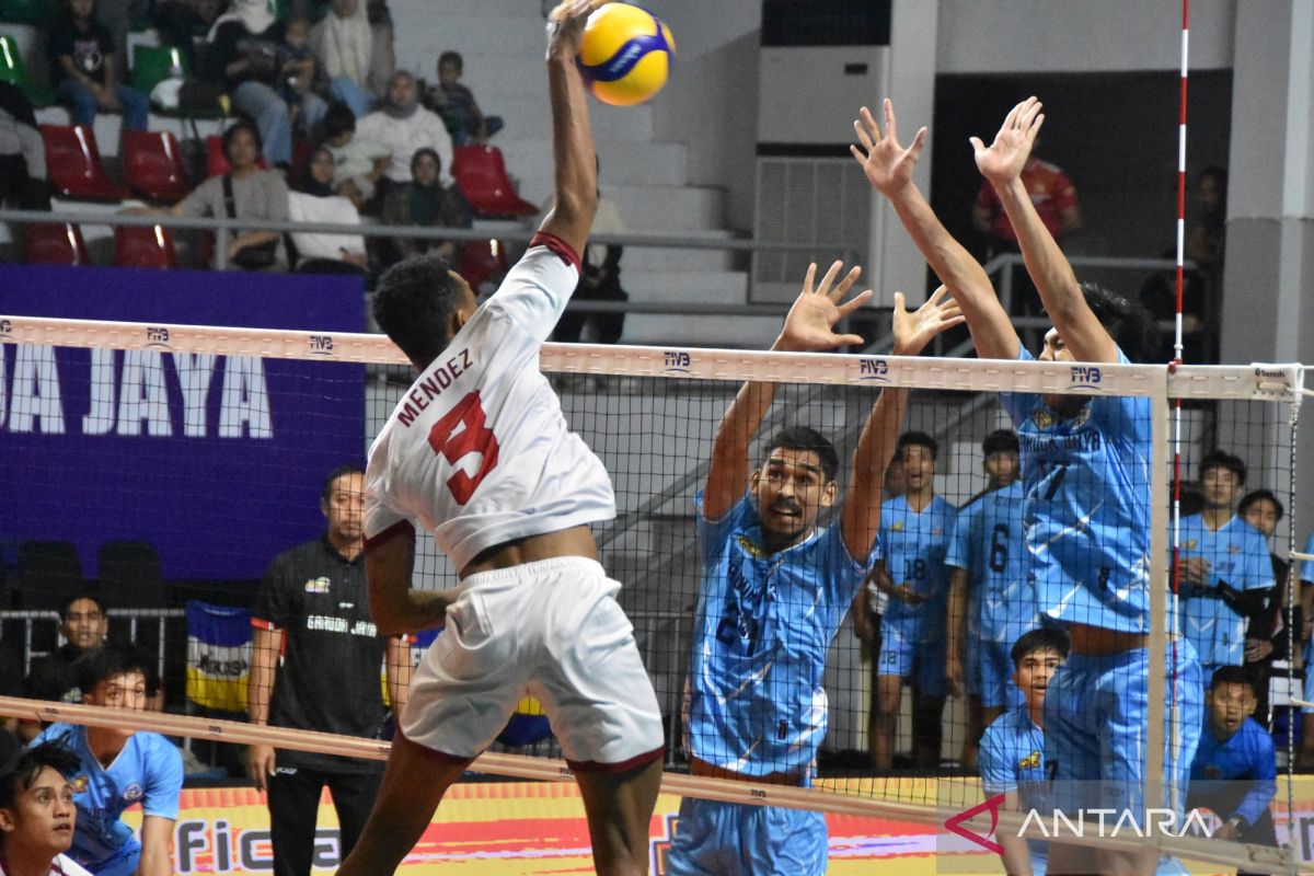 Medan Falcons angkat koper membawa satu kemenangan di Proliga 2026