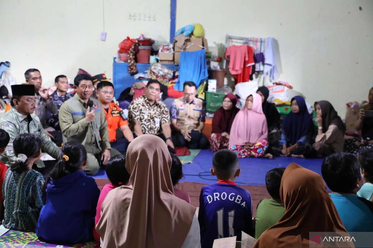 BNPB: Korban tanah bergerak di Tegal bisa tentukan lokasi huntara