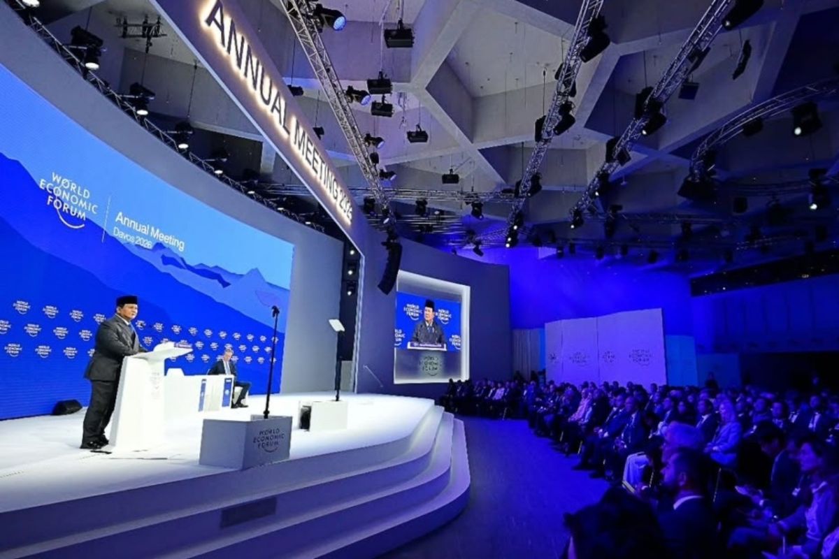 Pidato Prabowo di WEF tegaskan posisi RI mitra stabil dan inklusif