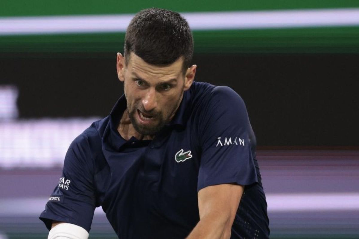 Djokovic tersingkir setelah laga sengit di Indian Wells