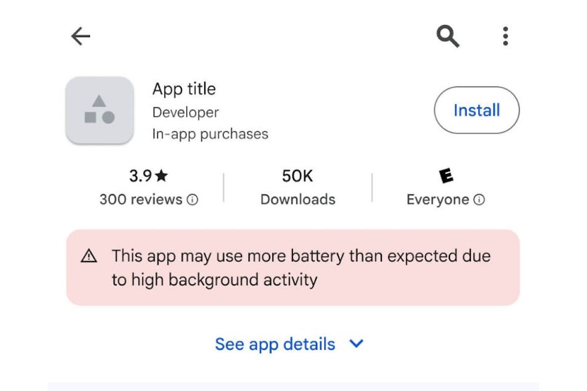 Google beri label untuk aplikasi yang boros baterai di Play Store