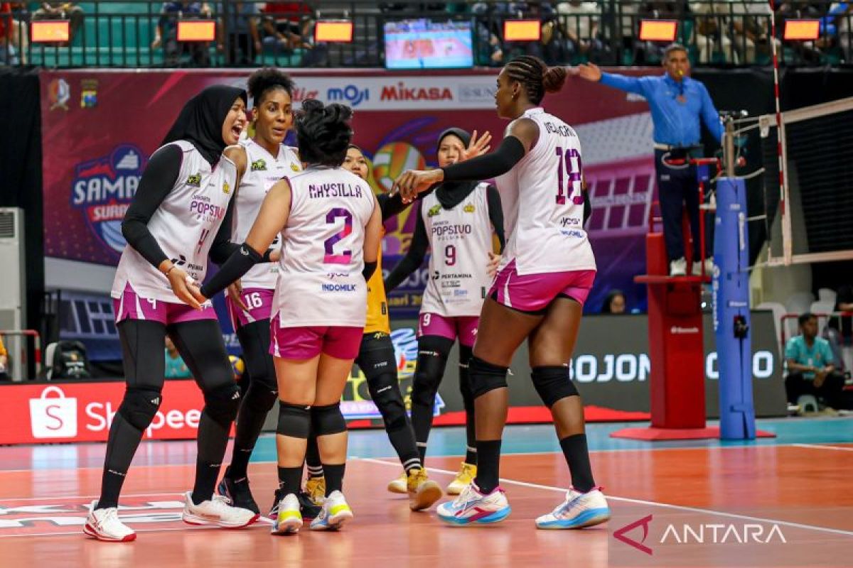 Popsivo Polwan menangi laga sengit lawan Electric PLN