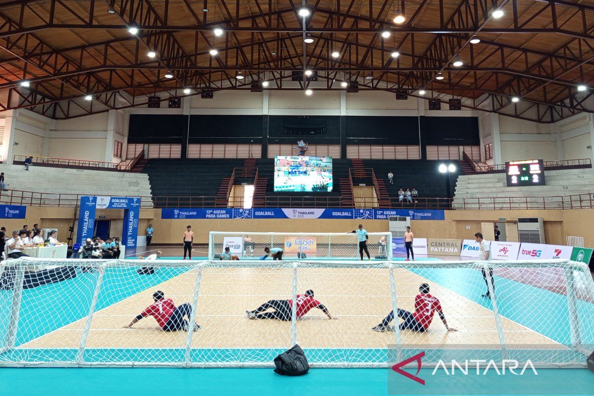 Tim goalball tambah perak untuk Indonesia