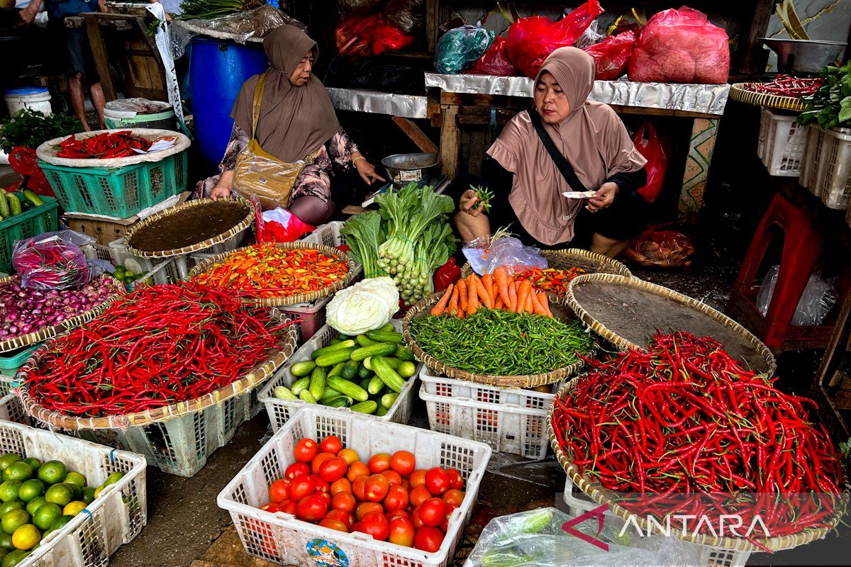 Harga cabai rawit Rp68.836/kg, telur Rp31.889/kg di hari ke-4 puasa