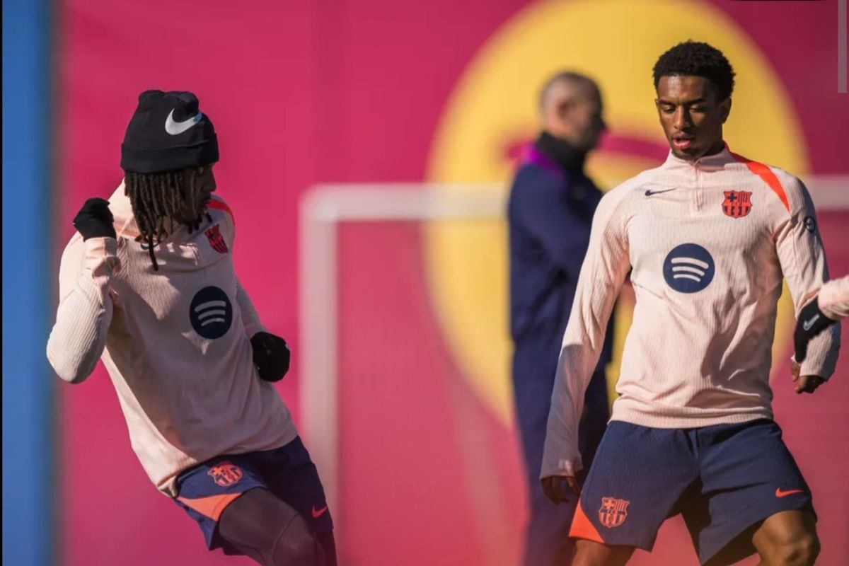 Barcelona umumkan Kounde dan Balde absen beberapa pekan karena cedera