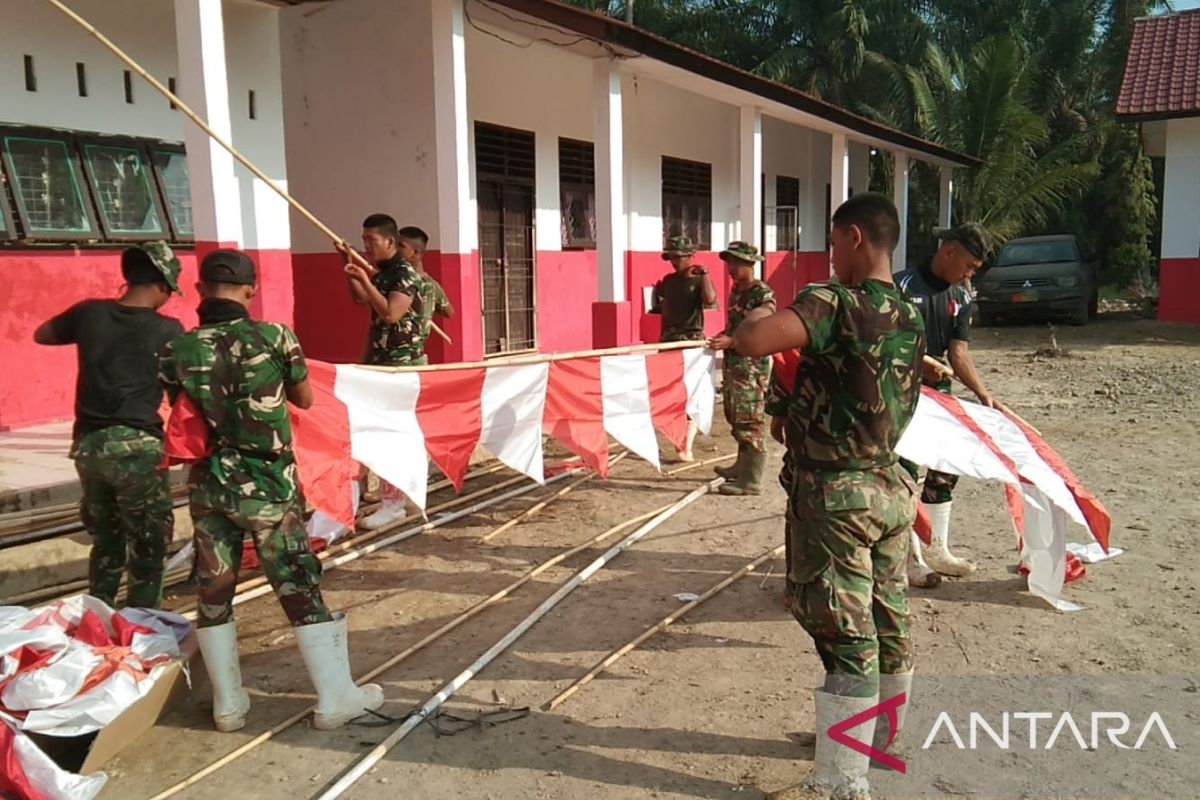 TNI AD selesaikan perbaikan sekolah rusak akibat bencana di Sumut