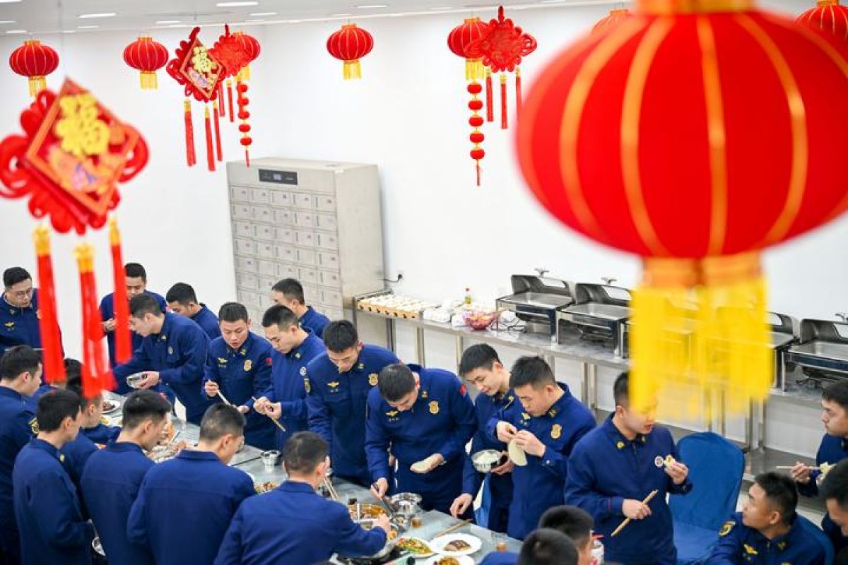 Menengok suasana perayaan malam Tahun Baru Imlek di China