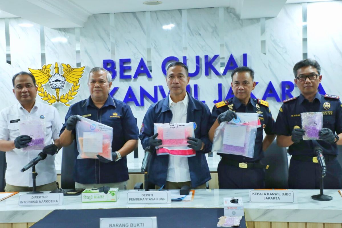 BNN bersama Bea Cukai gagalkan peredaran 4.080 butir ekstasi