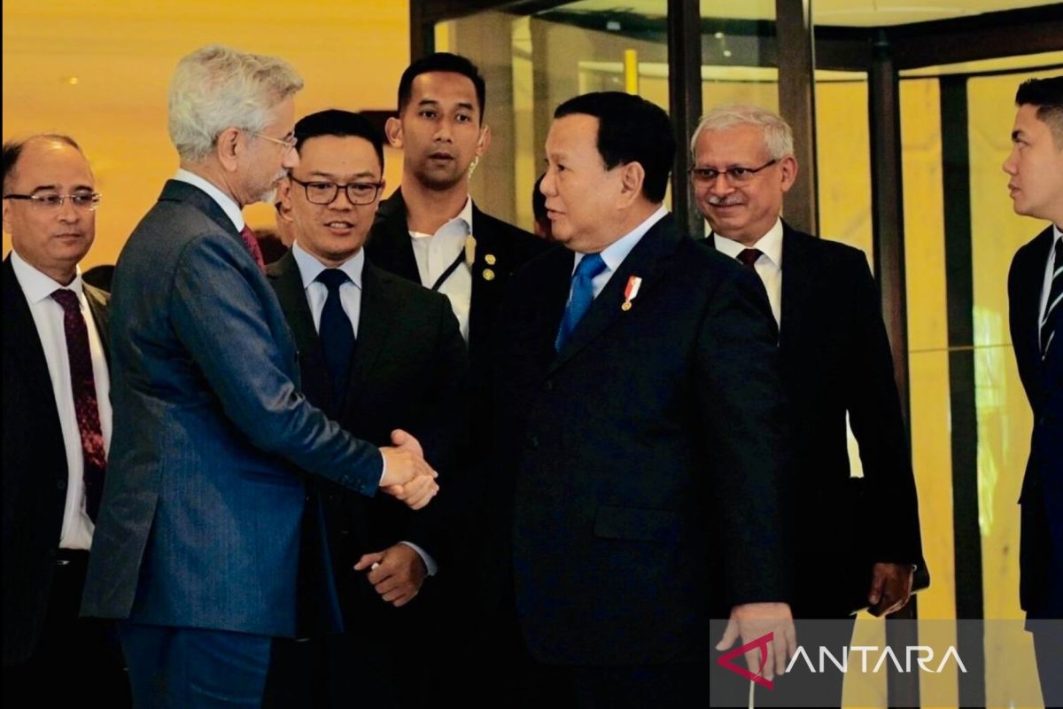 Menlu RI-India bahas konflik Timteng hingga hubungan bilateral