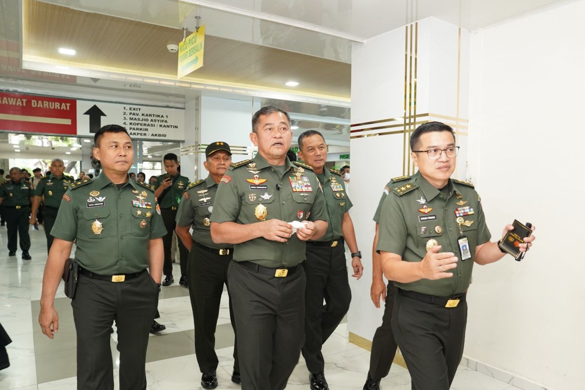 KSAD pastikan fasilitas kesehatan RSPAD Gatot Subroto berkualitas
