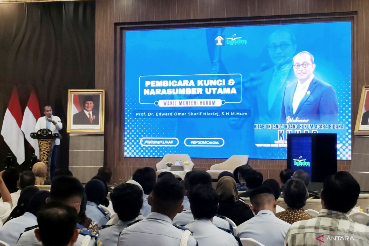 Wamenkum: KUHAP untuk lindungi dari kesewenang-wenangan aparat penegak hukum