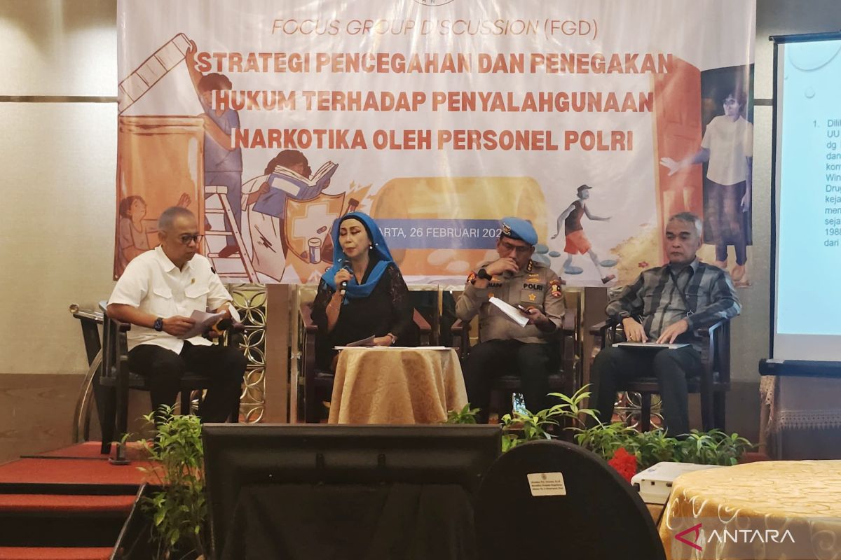 Kompolnas dorong Polri usut TPPU dalam kasus narkoba