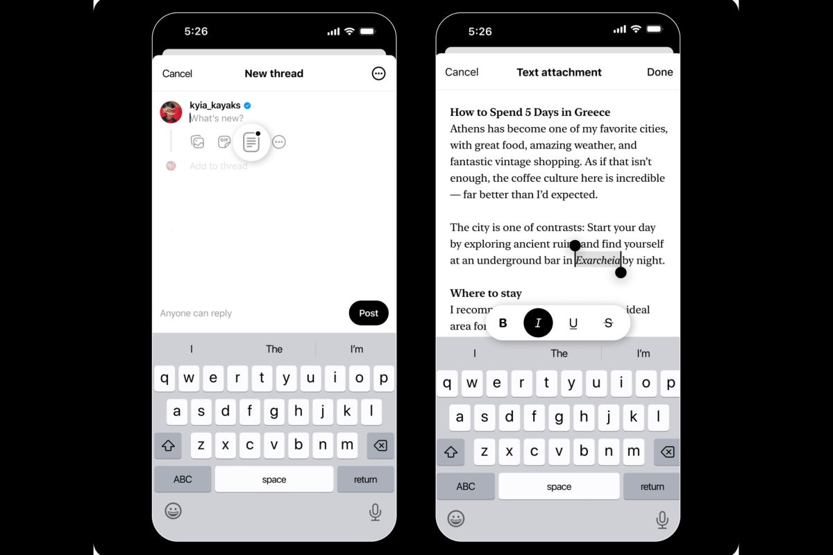 Pengguna Threads bisa atur algoritma konten lewat pesan "dear algo"