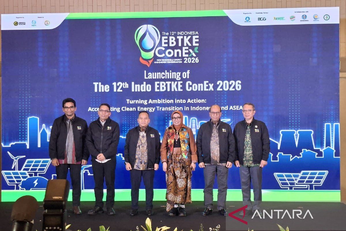 Kementerian ESDM: IndoEBTKE ConEx 2026 dorong energi bersih di ASEAN
