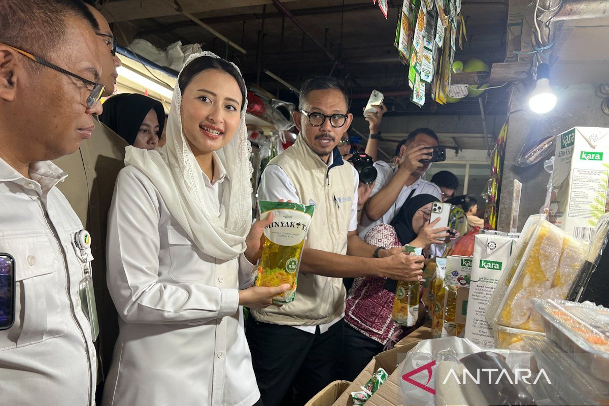Wamendag tinjau stok dan harga pangan strategis di Pasar Mayestik
