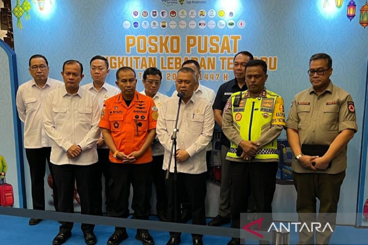 Pemerintah hadirkan posko terpadu kawal angkutan Lebaran 2026
