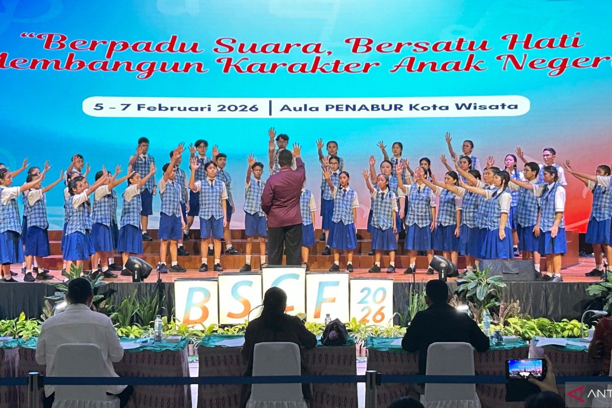 Ribuan siswa Penabur Jakarta ikuti kompetisi paduan suara BSCF 2026