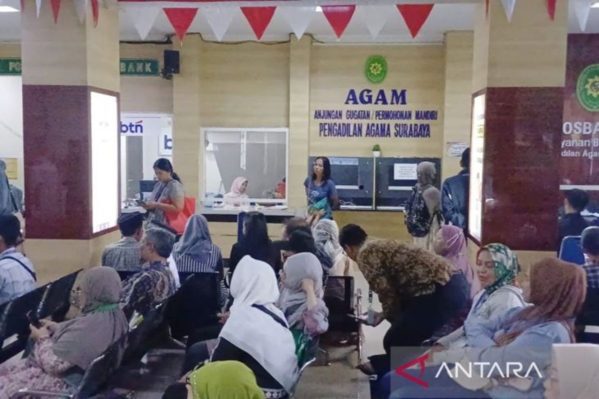 PA Surabaya terima 6.080 pengajuan cerai selama 2025