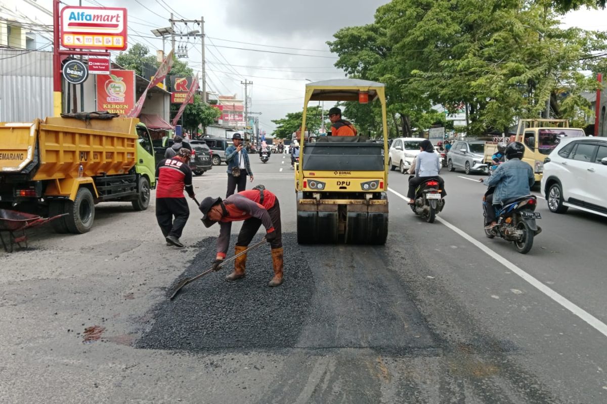 Pemkot: 97 persen jalan di Semarang siap sambut pemudik datang