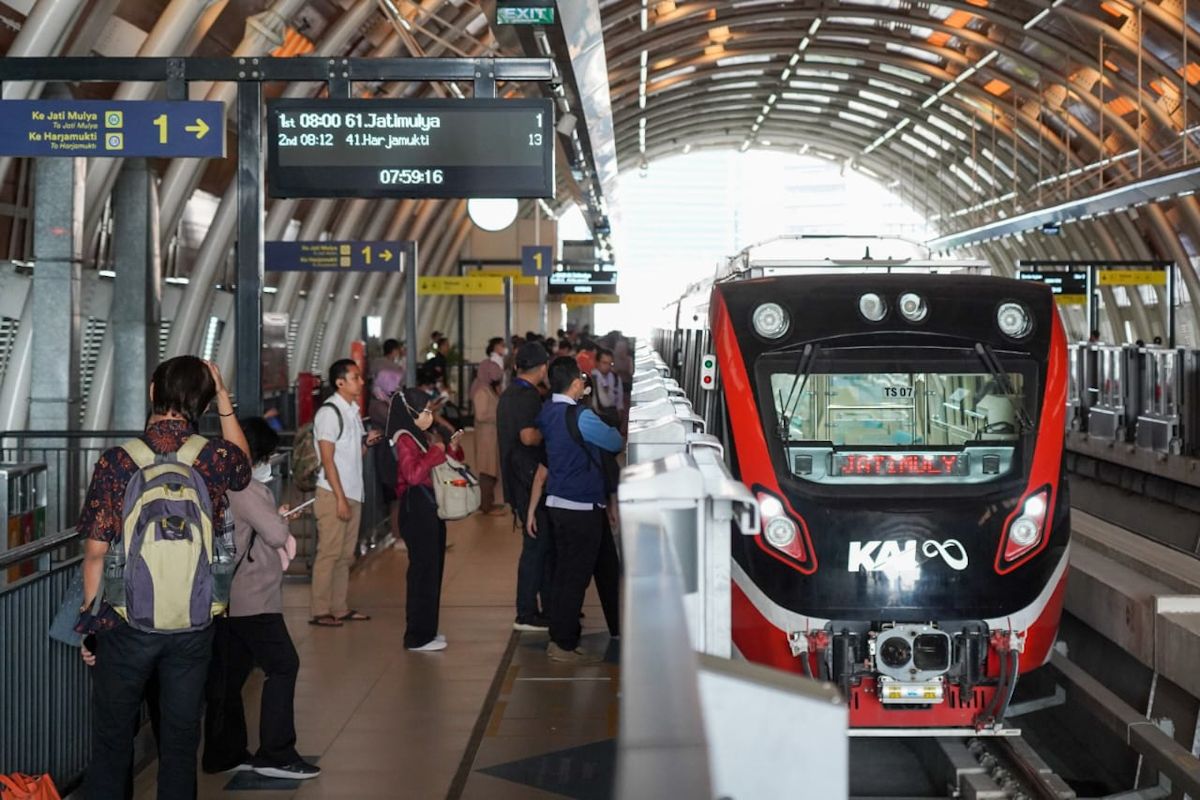 KAI sebut LRT Jabodebek perkuat transportasi dan mobilitas perkotaan