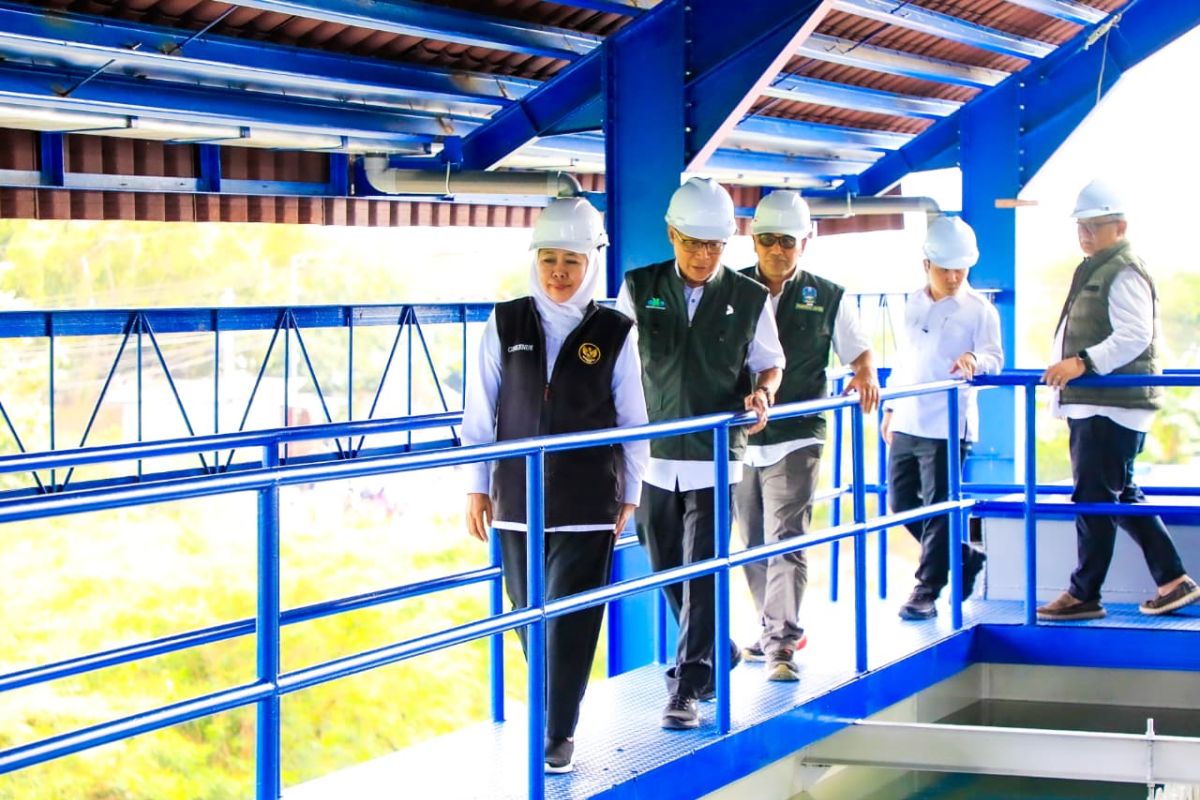 Pemprov Jatim tingkatkan kapasitas SPAM Mojolagres jadi 300 lt/detik