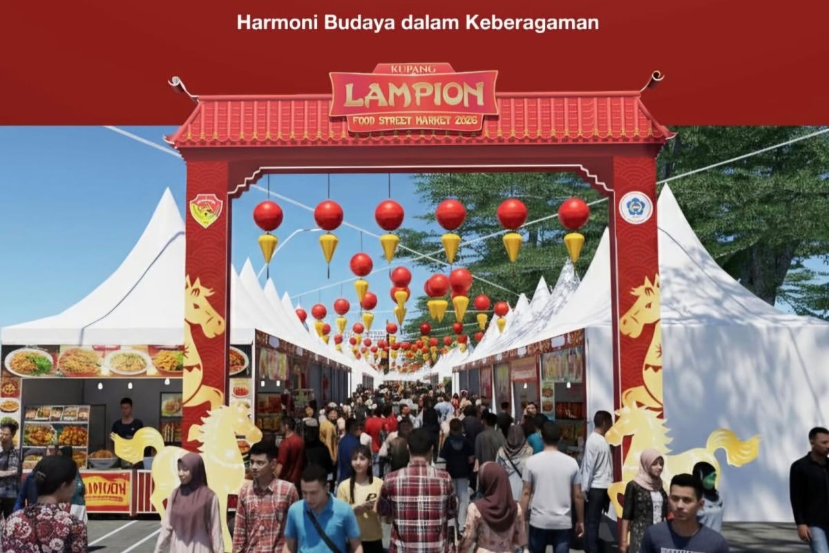 80 UMKM dilibatkan dalam Kupang Lampion Food Street Market 2026