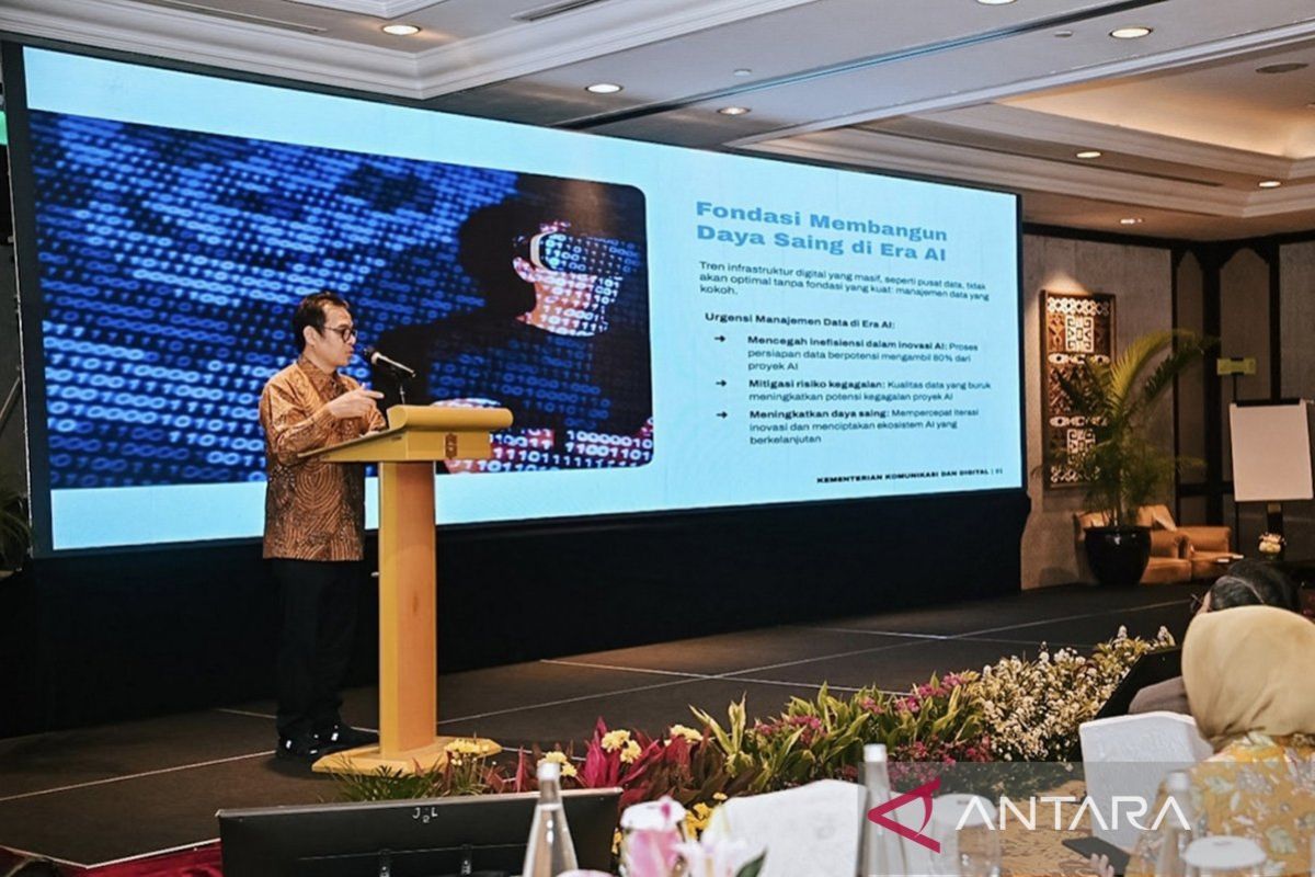 Wamenkomdigi sebut keamanan data lindungi masyarakat dari risiko AI