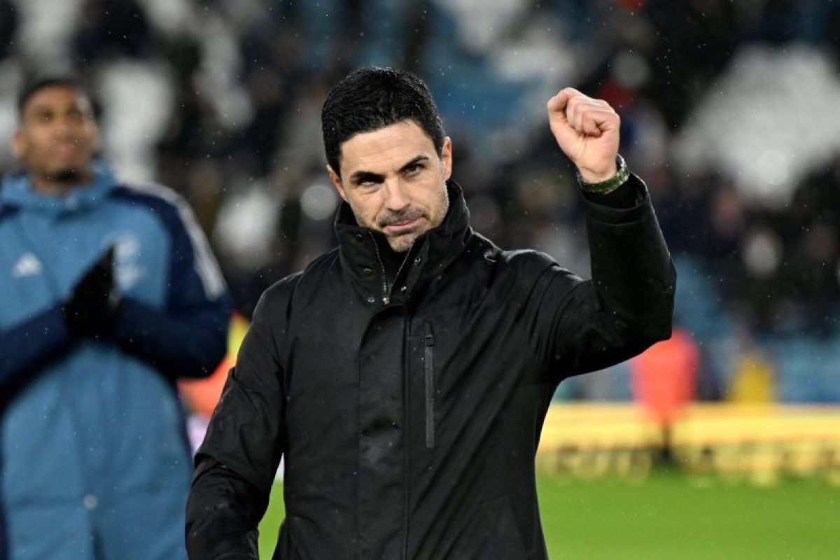Arteta puji karakter Arsenal saat menang di kandang Brighton
