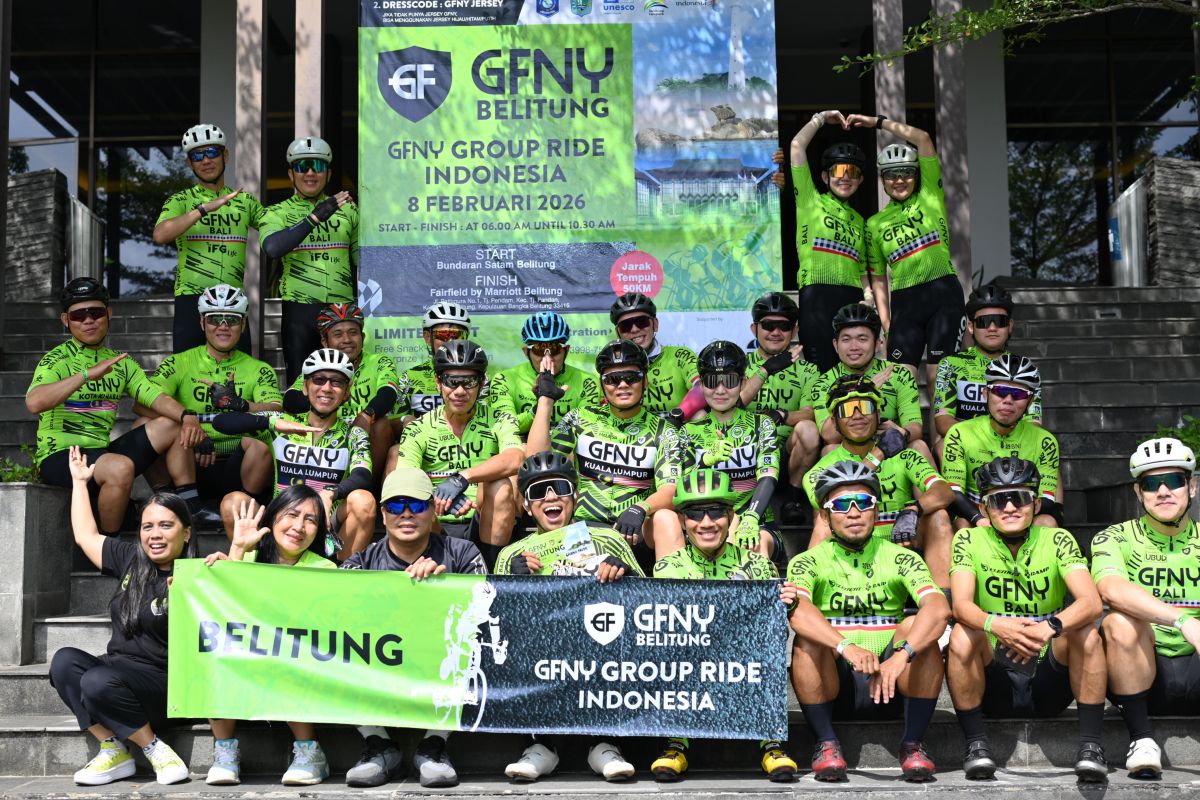 GFNY ajak pesepeda olahraga sambil nikmati keindahan wisata Belitung