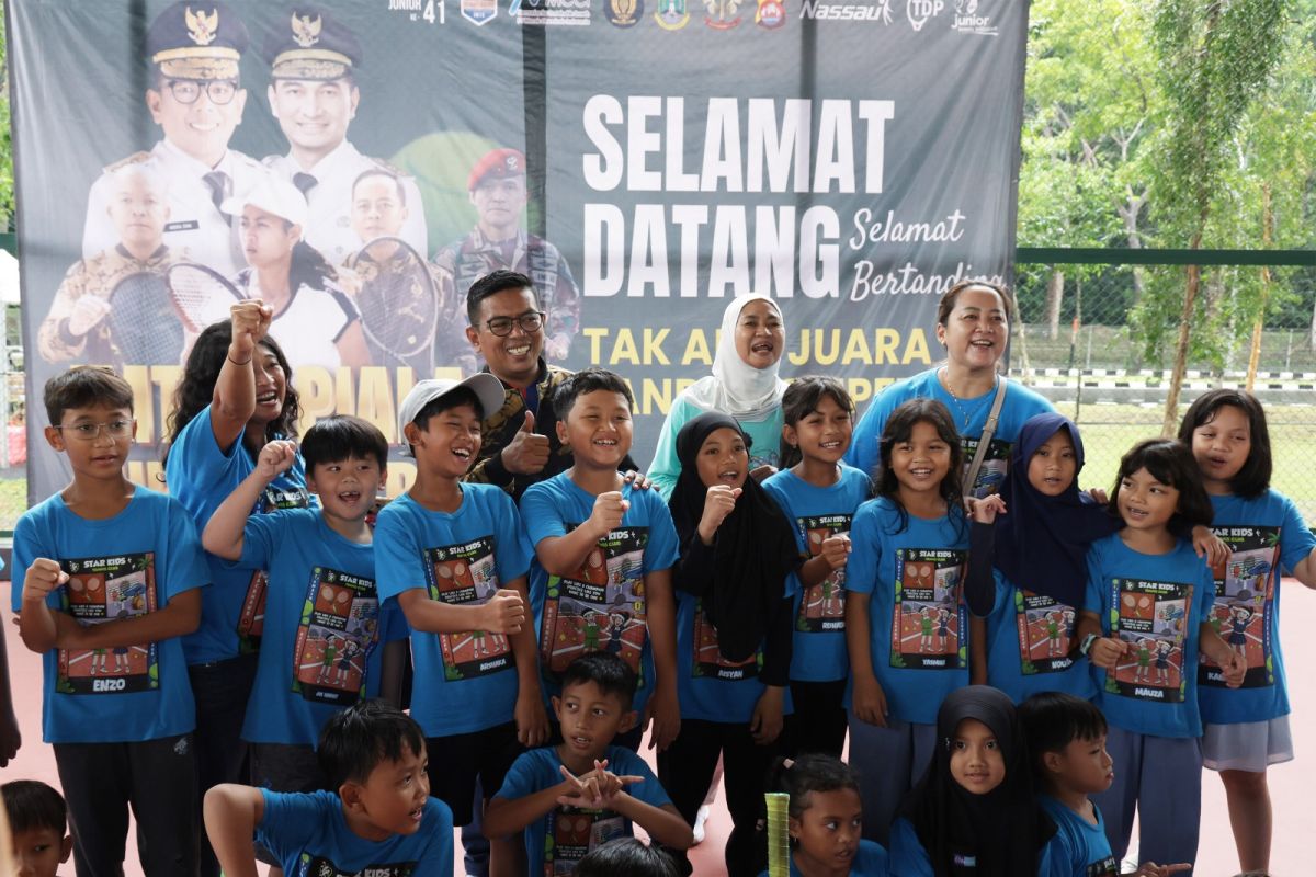 Gubernur Banten dorong pembinaan atlet muda di kejuaraan tenis junior